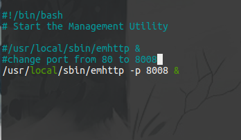 unRAID default port change